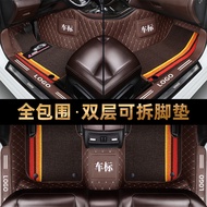 [48H Shipping] New Audi A6L 08/09/12/13/15/16/17Year18Style A6L Full coverage specialized car floor 