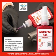 PURPLE Loctite 545 Stainless steel pipe thread sealant 545 565 liquid raw material belt fastening se