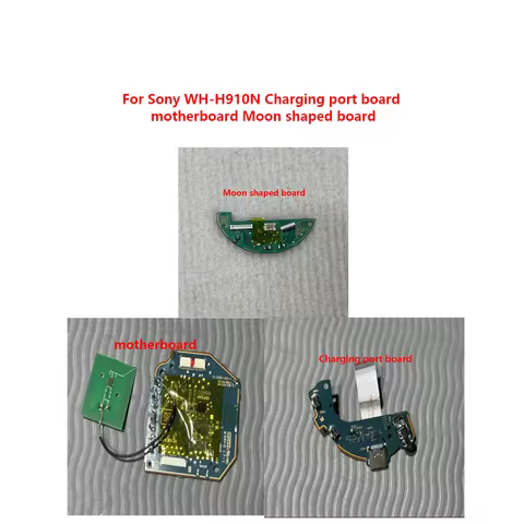 Original PCB parts For Sony WH-H910N Charging port board motherboard Moon shaped board wh h910n Repa