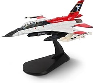 HANGHANG 1/72 Military Model Plane F-16D（AI Version） Alloy Fighter Plane Model Airplane for Collecti
