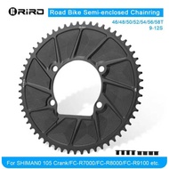 RIRO Bicycle Chainwheel 110BCD 46/48/50/52/54/56/58T Crown Chainring Road Bike Single Sprocket for S