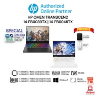 HP OMEN TRANSCEND 14-fb0039TX/14-fb0046TX GAMING LAPTOP(U9-185H/U7-155H,32GB,1TB,RXT4070, 14" 2.8K OLED120Hz)