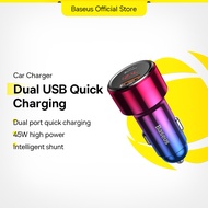 Baseus Quick Charge 4.0 3.0 Car Charger For Huawei iphone Xiaomi Mi 9 Redmi Note 7 Pro 45W PD Fast Phone Charger in car AFC SCP For Huawei P30