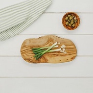 英國Naturally Med橄欖木不規則30公分實木砧板/餐板/展示板