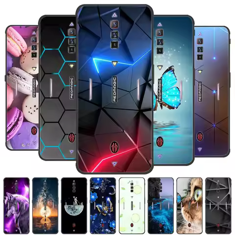 For Nubia Red Magic 6 Pro 6 Case Silicon Back Cover Phone Case for ZTE Nubia Red Magic 6 Pro Cases S
