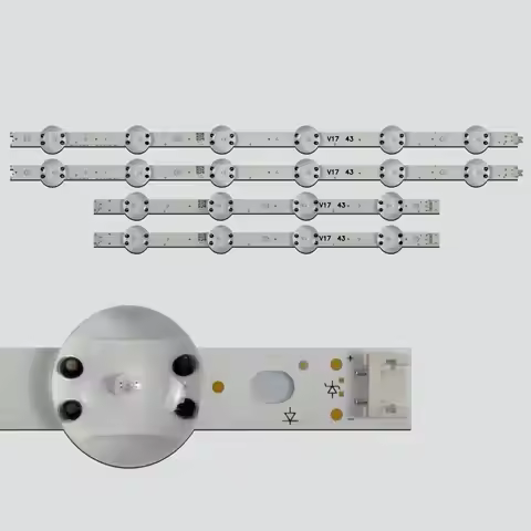 5/10kits LED Backlight AGF80318301 LC430DGJ-ABKA4 LC430DQE-FLM1 43" V17 art3 2867 6916L-2867A 6916L-