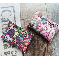 ☬✴2 DESIGNS - Tokidoki Extra Large Recycle Bag Nylon Lightweight Foldable Shopping Market JB Bagsmen bag pack