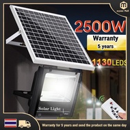 【READY STOCK】MEM solar light outdoor lighting 2500W Solar Spotlight   lampu solar IP67 Waterproof solar led Street light