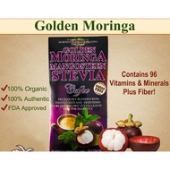 Buy 2 get 1 Golden Moringa Mangosteen Stevia Coffee Free Sugar 12 sachets per box