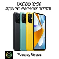 HP XIAOMI POCO C40 4/64 GB - POCO C 40 RAM 4GB ROM 64GB GARANSI RESMI