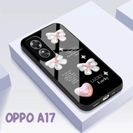 (U 144) Case Kaca Oppo A17 A17K - Casing Hp Oppo A17 A17K - Case Cantik Oppo A17 A17K - Case Keren Oppo A17 A17K - Softcase Kaca Hp Oppo A17 A17K