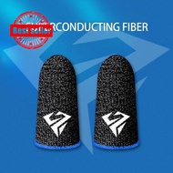 Finger Sleeve Gaming Sweatproof Gloves Mobile Finger Phone Game Controller Sleeve Touchscreen B5n7