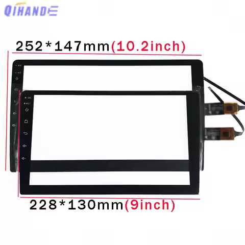 9 Inch 2.5D GPS Navigation Radio Multimedia Player Capacitive Touch Screen digitizer P/N XY-PG9020-F