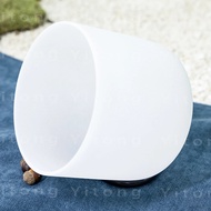 [NEW] 10 Inch Crystal Quartz Singing Bowl 432 440hz Yoga Meditation Crystal Bowls For Sound Healing