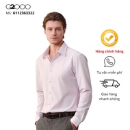 G2000 Men's Pink Long Sleeve Shirt