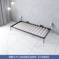 1.9 M Side Flip Hidden Bed Wall Bed Invisible Bed Hardware Accessories Wardrobe Integrated Lower Fli