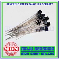 2A 250V 130 degree fan fuse