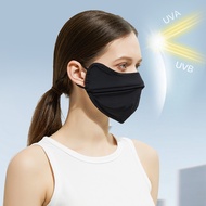 Ice Silk Face Mask Sun Protection Mask Thin Eye Protection Breathable Mask Guard Washable Mask Outdoor Sports