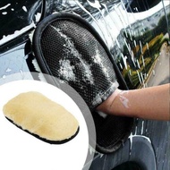 Car Wash Glove Coral Mitt Soft Anti-scratch for Car Wash Multifunction Thick Cleaning Glove