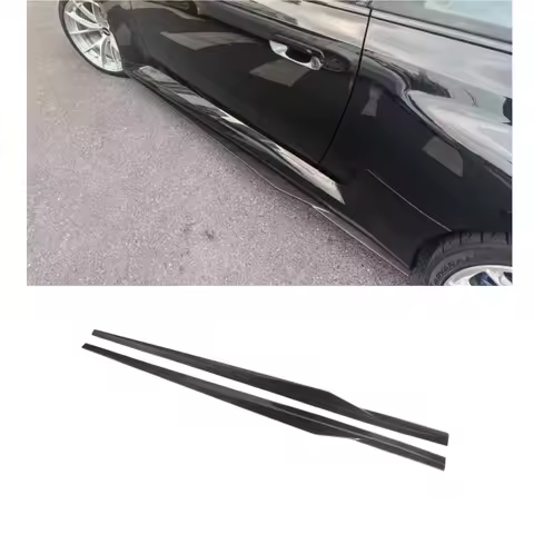 STLFDry Carbon Fiber M2 G87 Front Bumper Lip Splitters Side Skirts MHC/R44 Style Auto Part for BMWs 