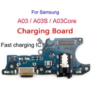 Charging Port Board Flex With Fast Charing IC For Samsung Galaxy A03 Core A03S