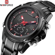 PRIA Naviforce Men's Watch Sport Military Army Quartz Analog Waterproof With LED