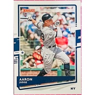 AARON JUDGE MLB 2020 PANINI DONRUSS 111 Major League Yankees Baseball Card