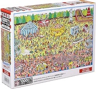 Beverly M81-726 1000 Micropiece Jigsaw Puzzle, Where's Wally? Holiday Amusement Park Micropiece 10.2