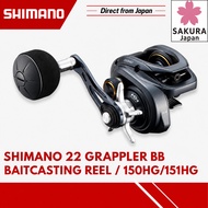 SHIMANO 22 Grappler BB Baitcasting Reel / 150HG/151HG