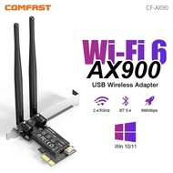 COMFAST AX900 WiFi 6 PCI-E Adapter 2.4G & 5GHz 900Mbps Network Card BT5.4 WiFi6 Bluetooth Adapter