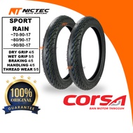 CORSA TYRE SPORT RAIN 70/90-17 80/90-17 90/80-17 MOTORCYCLE TYRE