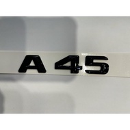 Mercedes Benz A45 Emblem Logo Gloss Black