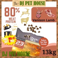 (Promo FREE SHIPPING) Chunkbits Enrich 23 Venison, Lamb & Vegetable Dog Dry Food 13kg / 狗粮