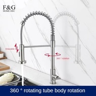 Kitchen Pull Out Faucet Kitchen Sink Wall Mounted Single Cold Stainless Steel Pull Out Faucet Kitchen Sink Faucet Tap