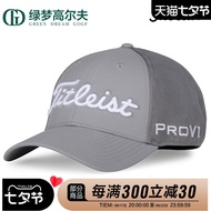Titleist Titleist หมวกกอล์ฟใหม่เสื้อสำหรับผู้ชายกีฬากอล์ฟระบายอากาศที่สะดวกสบายหมวกบังแดด