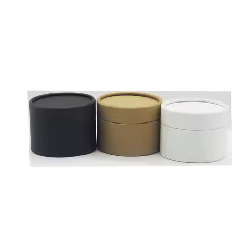 12pc 6.3cm dia 5.6cm H Essential Oil Packaging Cardboard Cylinder Round Bottle Box Paperboard Tube W
