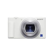 【SONY 索尼】Digital Camera ZV-1 數位相機 輕影音手持握把組合 白色(公司貨)