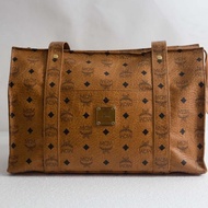 MCM TOTE BAG COGNAC