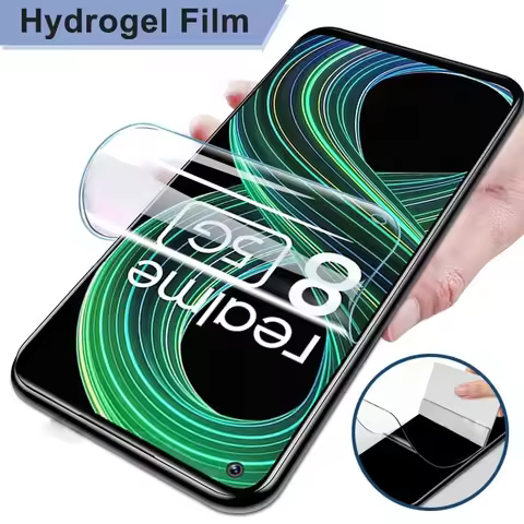 Hydrogel Film Screen Protector On the For Realme 8 7 6 5 6i Pro Screen Protector For Realme GT 5G C2