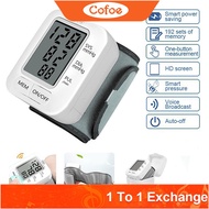 Cofoe Digital Blood Pressure Monitor Automatic Blood Pressure Measurement Voice Wrist BP Heart Beat 