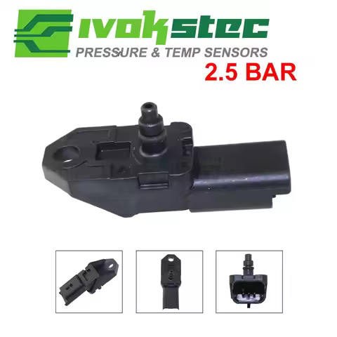 Manifold Turbo Boost Pressure MAP Sensor For Peugeot 1007 206 207 306 307 308 406 407 508 607 807 Ex