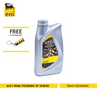 Eni i-Ride Touring 4T 10W40 Semi Synthetic Motorcycle Engine Oil (1L)