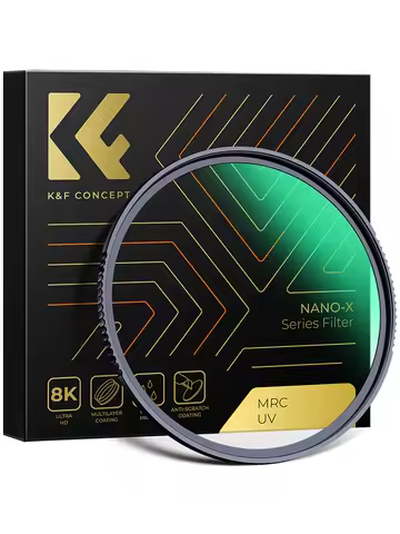 K&F Concept MC UV Protection Filter（Nano-X Series）8K HD Multi Coated 37mm 43mm 49mm 52mm 58mm 67mm 7