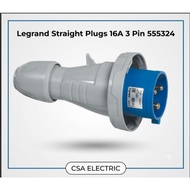 LEGRAND Plug 16A 3Pin 1Phase IP67 Original Code 555324 IP67 Zone Protection