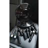 Mercedes-Benz C-Class 5x112 Slip-On Wheel Spacer with Extended Bolts (2 Pieces)