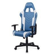 # DXRacer P Series PVC Leather Ergonomic Gaming Chair - Blue White #