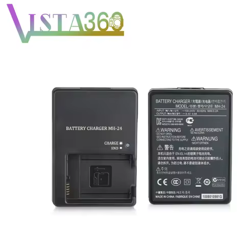MH-24 Battery Charger For Nikon EN-EL14 EN-EL14a for P7000 P7100 D3100 D5100 D3200 Camera ENEL14 EL1