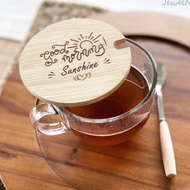 Personalized Tea Coffee Mug Glass Cup 3 in 1 (Free add Name/ Design)