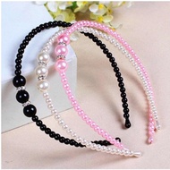 Senada Victory Bando Mutiara Bando Korea Bando Berlian Polos Aksesoris Rambut