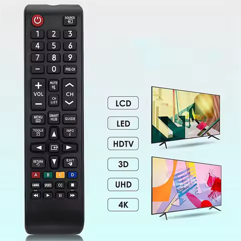 New BN59-01199F Universal Remote Control For Samsung SMART TV UN32J4500AFXZA UN50J6200AFXZA UN65JU64